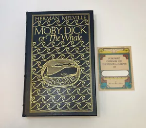 Moby Dick or The Whale Easton Press Herman Melville Fine Leather HC 1977 - Foto 1 di 23
