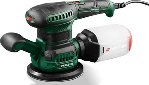 Parkside Exzenterschleifer 125 mm Schleifteller Schleifmaschine mit Staubfabgbox - Picture 1 of 6