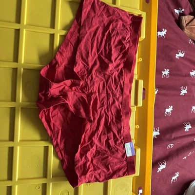 Panty corto Lane Bryant rojo microfibra No-Show para niño talla grande 18/20 nuevo con etiquetas Foto 1 de 4