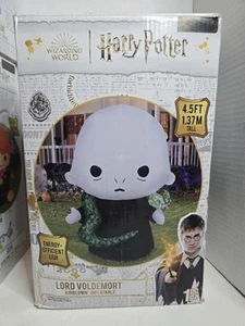 Harry Potter Lord Voldemort Gonfiabile Soffiato ad Aria 4,5” Illumina Gemma Scatola Aperta - Foto 1 di 4