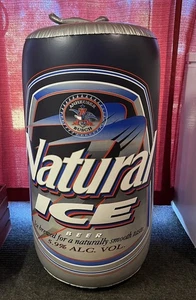 Natural Ice Natural Light Double-Sided Inflatable 36" Beer Can - Late 90s Y2K - Picture 1 of 10