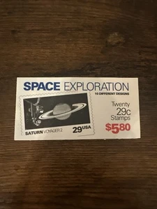 U.S. BOOKLET OF 20 SCOTT #BK192 1991 29c SPACE EXPLORATION MINT - Picture 1 of 2