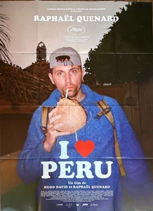 Affiche cinéma I LOVE PERU 120x160cm Poster / Raphaël Quenard / François Civil - Picture 1 of 1