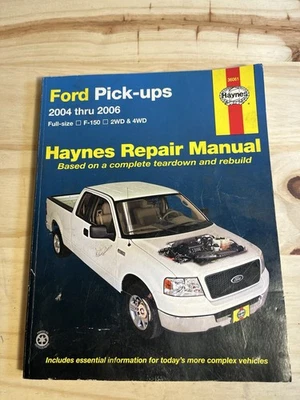 Ford Pick-Ups Haynes Repair Manual 2004 thru 2006 Full-size F-150 2WD 4WD 36061 Foto 1 de 4