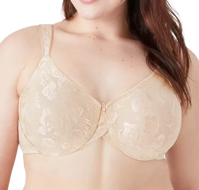 Sujetador Wacoal 85567 Awareness Figura Completa Con Aros Desnudo 36DD Floral Foto 1 de 4