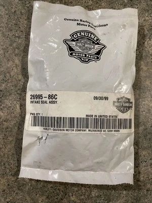 HARLEY DAVIDSON 26995-86C MONTAJE SELLO ADMISIÓN NOS Foto 1 de 4