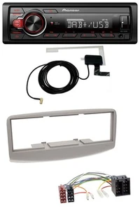 Pioneer 1DIN MP3 DAB USB AUX Autoradio für Fiat Multipla 186 1999-2010 grau - Bild 1 von 9