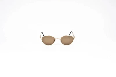 Gafas de sol FENDI Fendissime F118 804 vintage para mujer doradas ovaladas marrones lentes Italia Foto 1 de 4