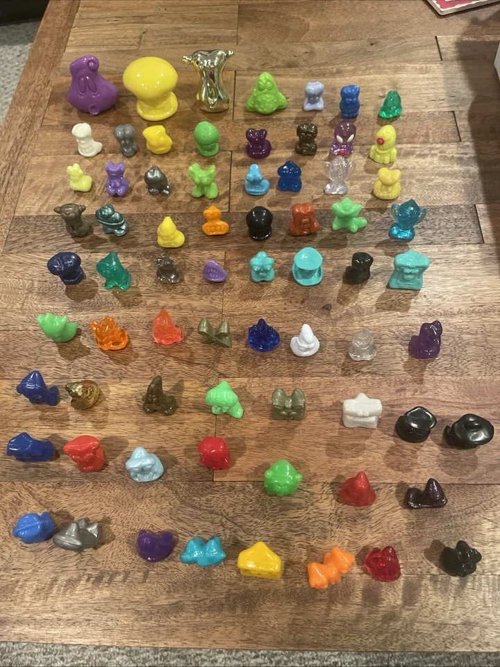 Juego de 70 piezas de hueso loco que incluye caja y 2 piezas de oro, 4 piezas grandes Foto 1 de 2