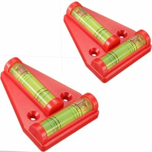 2x Mini Spirit Level Caravana Casa rodante Camper Remolque Autocaravana Barco Accesorios Piezas - Imagen 1 de 5