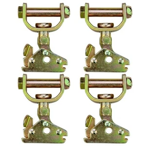 Conjunto de montaje eléctrico de rueda loca rodante VULCAN capacidad de 6.000 libras - paquete de 4 - Imagen 1 de 10