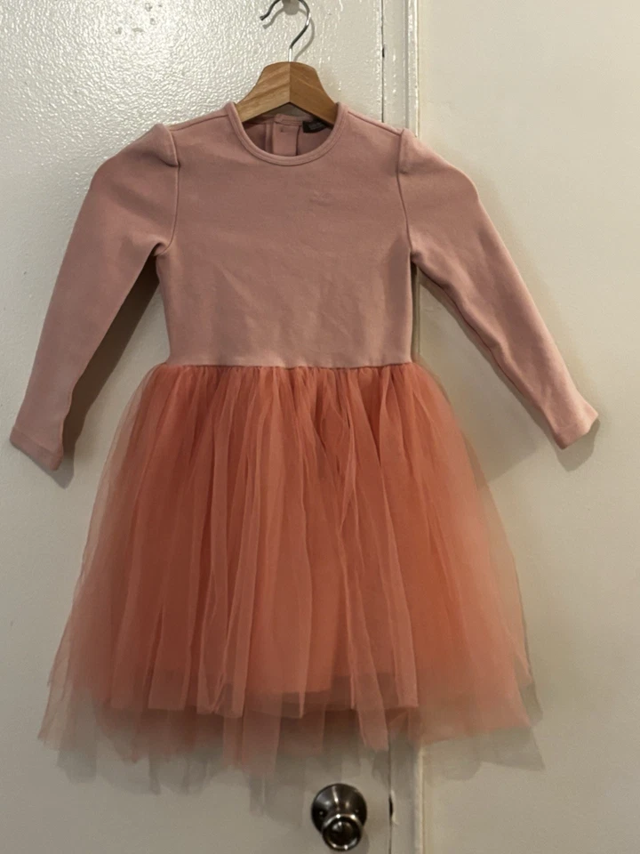 Vestido rosa Toto Heros niñas talla 8T EE. UU. Foto 1 de 4