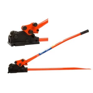 Cortador y doblador manual de barras de refuerzo de acero de 5/8" de espesor cuchillas cortadas de 90 o 180 grados - Imagen 1 de 8