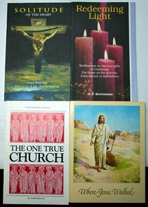 Lot 4 katholische 70er Jahre Broschüre EINE WAHRE KIRCHE~ERLÖSENDES LICHT~JESUS GING~HERZ - Bild 1 von 6