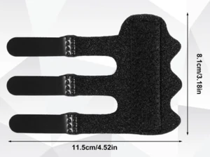 Trigger Finger Brace Splint Straightener Support Protector Corrector Adjustable - Picture 1 of 6