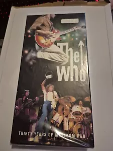unad The Who: Thirty Years of Maximum R&B (1994 -4 cassette Box Set ) - Picture 1 of 3