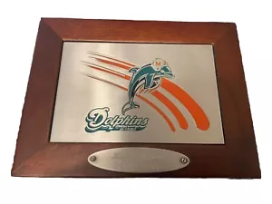 Dolphins Miami Jewelry/Stash Rosewood Box,  Felt Lined. Limited Edition 341-2000 - Picture 1 of 7
