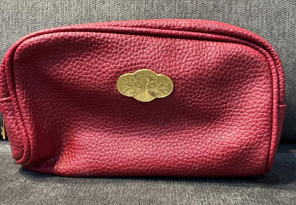 Bolsa de maquillaje Bare Minerals guijarros rojos Foto 1 de 4