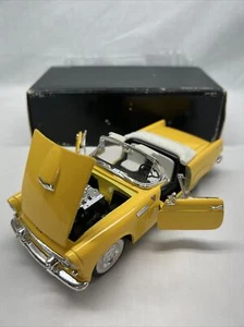 Sunnyside 1955 Ford Thunderbird Yellow "Tbird" 1:24 Scale Diecast 1/24 SS7714 - Picture 1 of 12