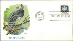US FDC #O133 Fleetwood Cachet Washington, DC $5 Official Stamp - Picture 1 of 1