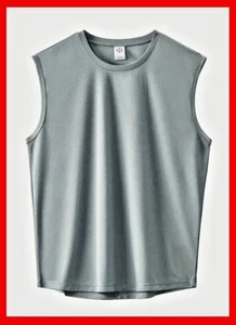 NEW Big & Tall Men's Muscle Tank Top /Gray /Size 3XL / SEE PHOTOS / US shipping - Picture 1 of 6
