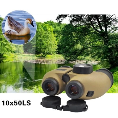 Visionkin 10x50 Military Marine Waterproof Binoculars Compass Range Finder 22new - Image 1 of 4