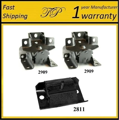 3 PCS MOTOR & TRANS MOUNT FOR 2007 CHEVROLET SILVERADO 1500 HD CLASSIC 6.0L 2WD - Image 1 of 4