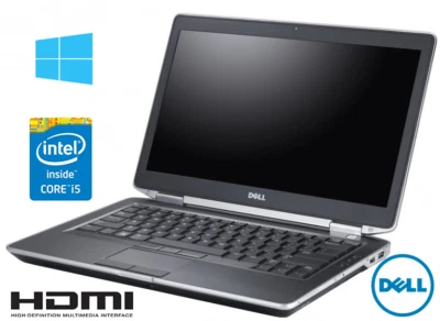 LAPTOP DELL E6430 14'' I5-3340M HD 4GB/320GB HDD VGA HDMI Windows10 Professional - Bild 1 von 4