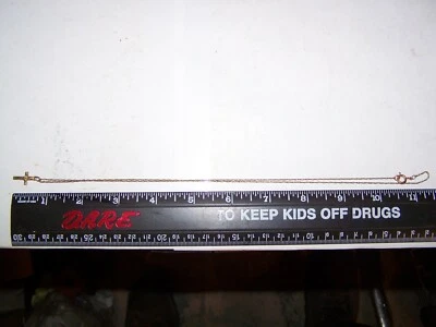 Colgante Cruz Oro 12K Black Hills con Collar  Foto 1 de 4