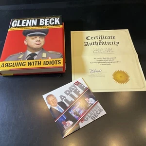 *SIGNED & NUMBERED* Glenn Beck ARGUING WITH IDIOTS HC/DJ 1st Ed/1st Printing - Bild 1 von 6