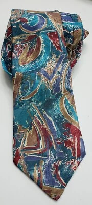 Corbata Envoy Hombre Multicolor 3.5x57" Hecha en EE. UU. De Colección Foto 1 de 3