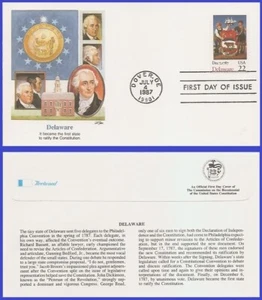 USA4 #2336 U/A FLEETWOOD FDC Delaware - Picture 1 of 1