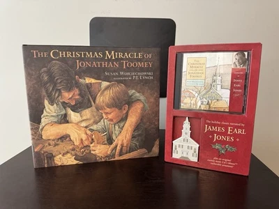 Christmas Miracle of Jonathan Toomey: Wojciechowski (Hardcover) Cd & Ornament - Image 1 of 4