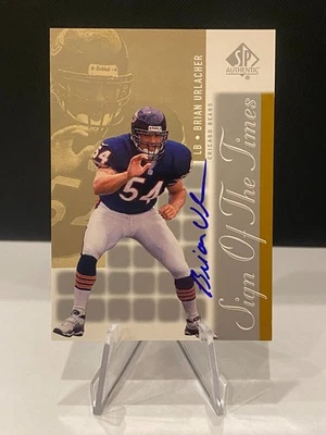 2000 SP Authentic - Sign of the Times Brian Urlacher #BU (AU, RC) - Image 1 of 2
