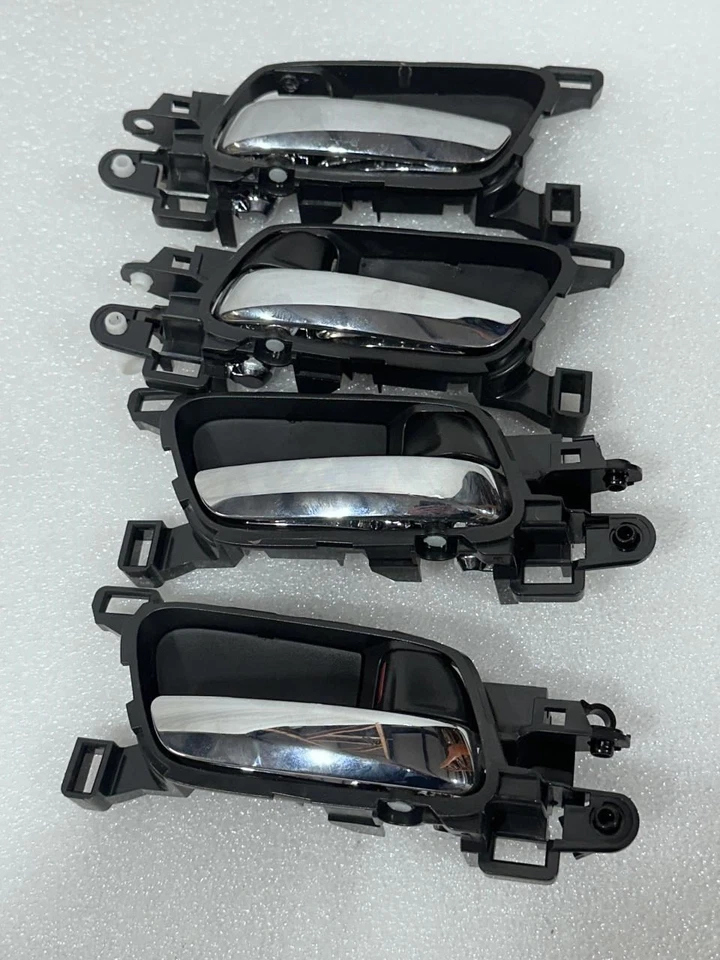 Juego de manijas de puerta interiores delanteras traseras Honda Accord 2013 2014 2015 2016 2017 negro Foto 1 de 4