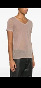 Saint Laurent Men’s Transparent T Shirt . L. $1090 - Picture 1 of 13
