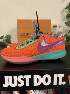 Zapatos de baloncesto Nike LeBron Chosen 1 naranja púrpura vivo DJ5423-800 talla 9,5 - Imagen 1 de 10