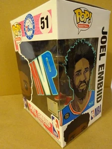 Tone Rodriguez Signed & Sketched Joel Embiid Philadelphia 76ers Funko Pop #51 - Picture 1 of 11