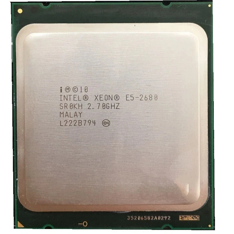 Intel Xeon E5-2680 Eight Core 2.70GHz SR0KH 20MB LGA2011 CPU Processor - Image 1 of 1