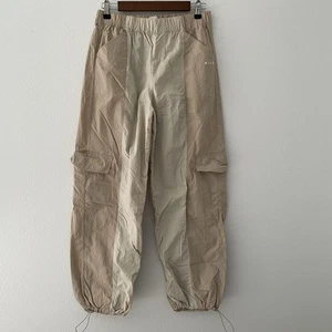 Wilo The Label Anthropologie Parachute Cargo Pants Two Tone Clay Size Small - Picture 1 of 9