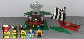 Lego 6262 Pirates I Islanders King Kahuka's Throne Complete Set Minifigures