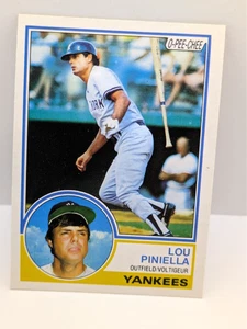 1983 O-Pee-Chee - Lou Piniella - Baseball - Outfield - Yankees - #307 - - Picture 1 of 5