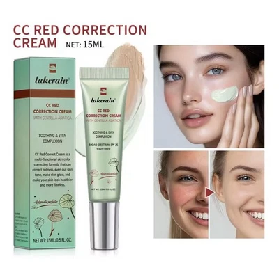 CC Cream Colour Correcting for Redness Soothes with Centella Asiatica, Green - Image 1 of 3