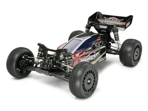 Tamiya 1/10 Electric RC Car No.370 Dark Impact Off-Road 58370 JP w/ blue wheels - Picture 1 of 7