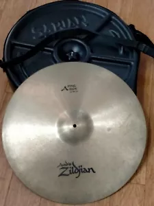 AVEDIS ZILDJIAN PING RIDE 22" / 56 CM CYMBAL WITH PLASTIC HARD CASE - Picture 1 of 22
