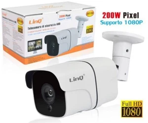 x TeleCamera Di Sicurezza per DVR AHD Visione notturna 3.6mm 200W Linq Ahd-2043 - Foto 1 di 1