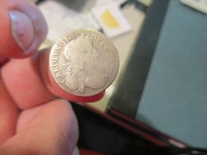 Britain - 1679 Sterling Silver Fourpence - Charles II - Picture 1 of 2