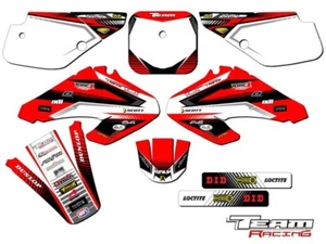 HONDA XR 70 2001-2003 KIT DE GRÁFICOS CALCOMANÍAS PEGATINAS DECO MX XR70 2002 - Imagen 1 de 4