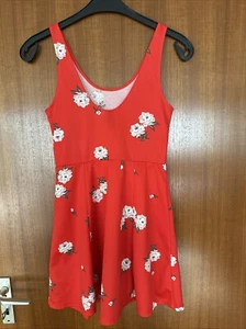 H&M Minikleid rot Gr. 40 - Bild 1 von 2