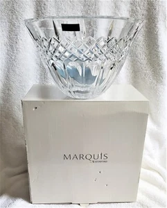 Waterford Kristall Marquis Shelton Muster 8 Zoll Servierschüssel Neu geöffnete Box - Bild 1 von 8
